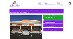 Desktop Screenshot of drdanmadock.com