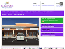 Tablet Screenshot of drdanmadock.com